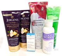 Assorted Body Butter, Body Crean, Foot Soak & Aloe Gel, CLARINS Cream Mask Tester