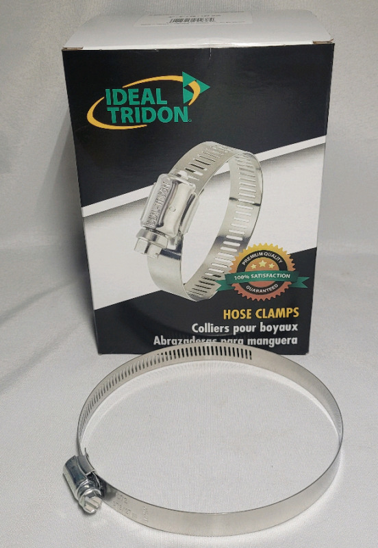 Ideal & Tridon 3" - 5" Hose Clamps , Box of 10 - New
