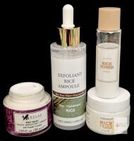 4-Piece Korean Rice Skincare Set: I'm From Toner, &Eacute;CLAT Cream, Yurhersu Cream, Exfoliant Ampoule Note: Online returns. Volumes may be lower than listed<br/>