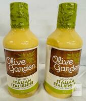 bb 12/2026, Olive Garden Signature Italian Dressing 28 fl oz (828 mL), Exp 12/2025, Gluten Free, 2 Bottles