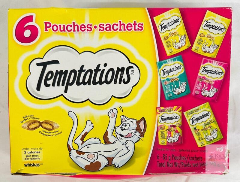 BB MAY 2026Temptations Multi-Flavor Cat Treats Variety Pack, 6 x 3oz Pouches, , Batch 507BA4DEM1