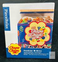 NEW Chupa Chups Timeless Memories 3D Puzzle Jar, PieceRelax BB1043, 96 Pieces, Licensed, Sealed