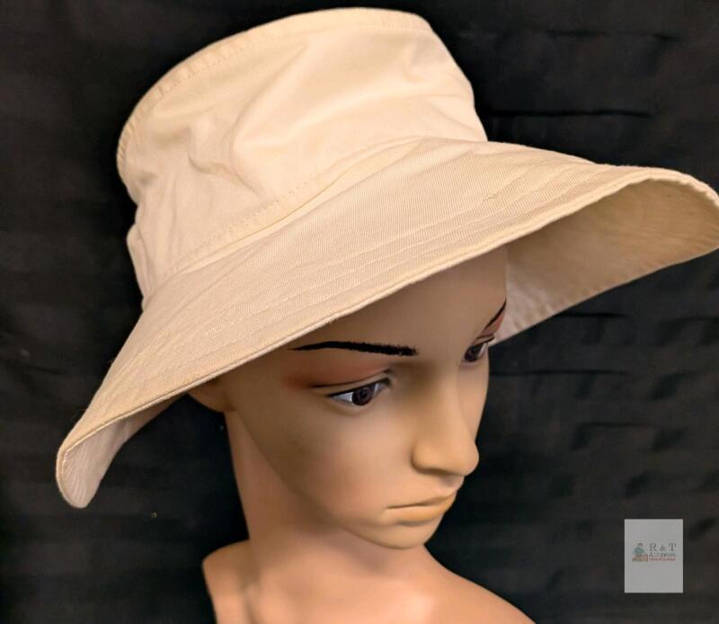 NEW Tilley Urban Wide-Brim Hat S/P, 78% Organic Cotton 22% Hemp, Made in Canada, UV Protection