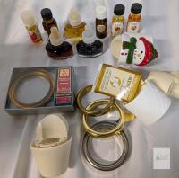 Yankee Candle Scentplug Diffusers & Fragrance Oils Lot, Aromatique Christmas, Multiple Covers