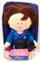 1997 Tyco Rosie O'Donnell Talking Doll 17" Model 34609 w/Box Mattel Charity Edition Spots of Discoloration