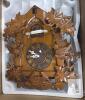 NEW Kendal MX015-2 Handcrafted Wood Cuckoo Clock, Quartz Movement, 20"x15.75", 12 Melodies, Boxed