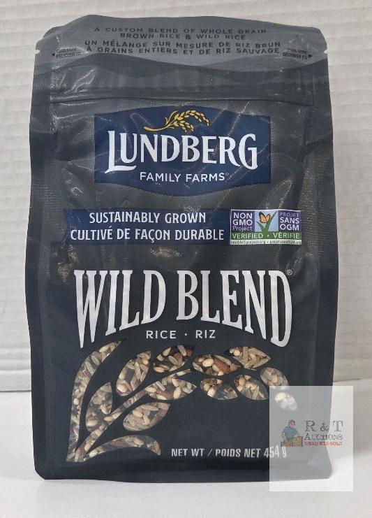BB NOV 26 Lundberg Wild Blend Rice, 16 oz (454 g), Whole Grain, Gluten-Free, Non-GMO, Lot 251126MA07:39
