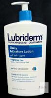 Lubriderm Daily Moisture Lotion 24 fl oz Fragrance Free, Pro-Ceramide, Shea Butter, Pump Note: Online returns. Volumes may be lower than listed<br/>