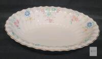 Vintage Royal Doulton " Pastoral " 10" Oval Vegetable Bowl . No chips or cracks