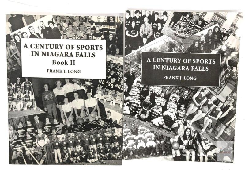 A Century Of Sports in Niagara Falls, Books I & II in Paperback, by Frank J. Long
