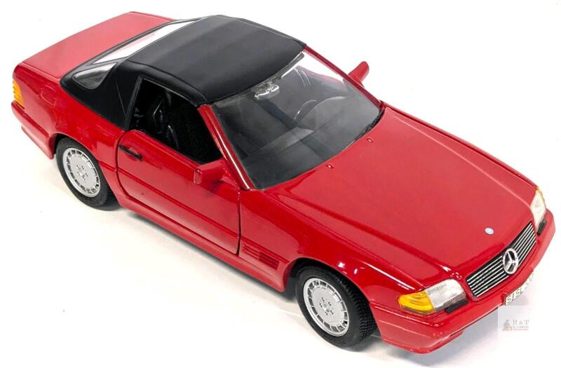 Vintage 1990 Revell Mercedes-Benz 509SL Convertible 1:18 Scale Diecast Car