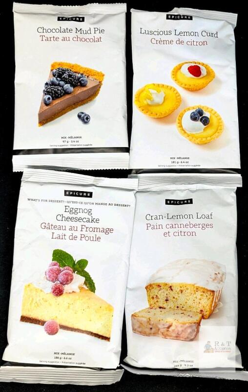 4 New EPICURE Dessert Mixes