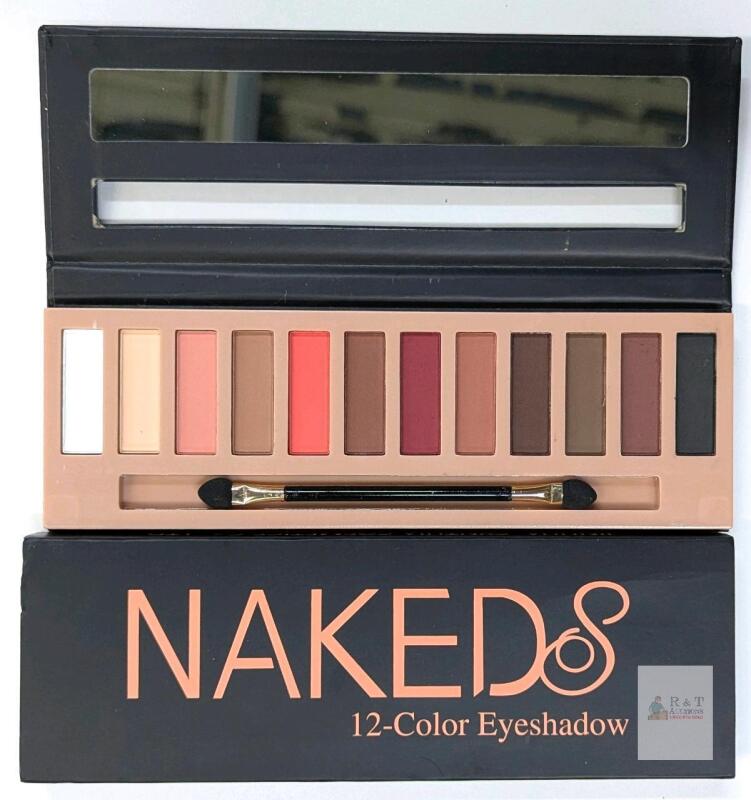 New Nakeds 12-Color Eyeshadow Palette With Applicator, 10.8g