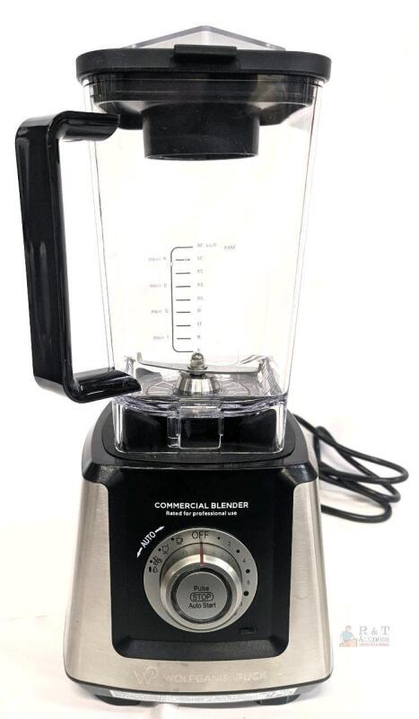 Wolfgang Puck Commercial Blender Rated for Professional Use, Model BPBA0010