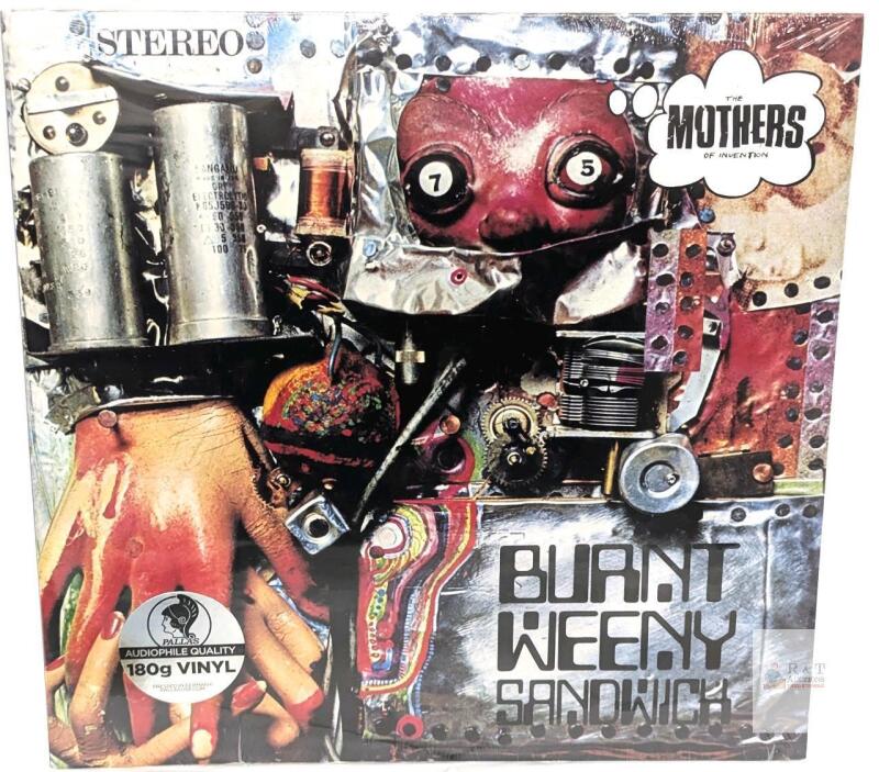 New FRANK ZAPPA Burnt Weeny Sandwich 180g Vinyl LP, Audiophile Quality, Pressed in Germany by Pallas