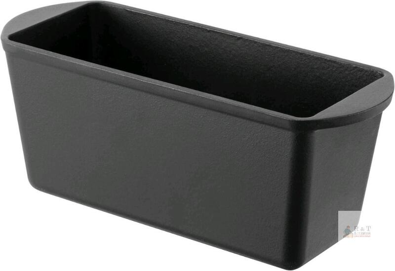 New NAVARIS Cast Iron Bread Dish Without Lid, 34cm, Enameled, Black