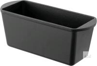 New NAVARIS Cast Iron Bread Dish Without Lid, 34cm, Enameled, Black