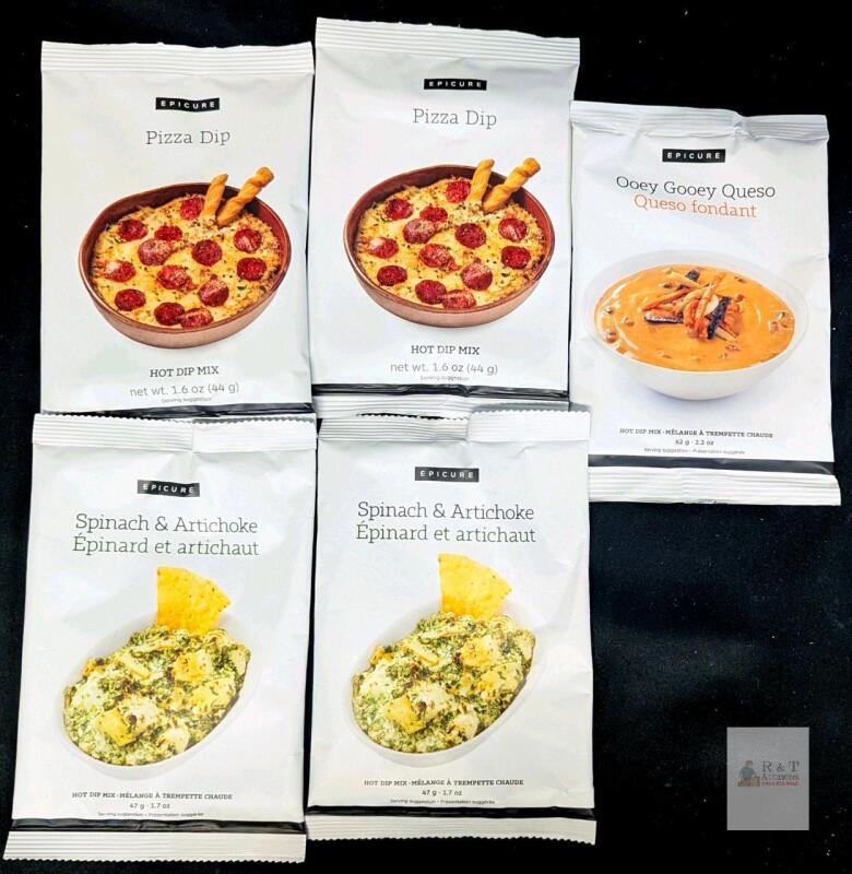 5 New EPICURE Hot Dip Mixes