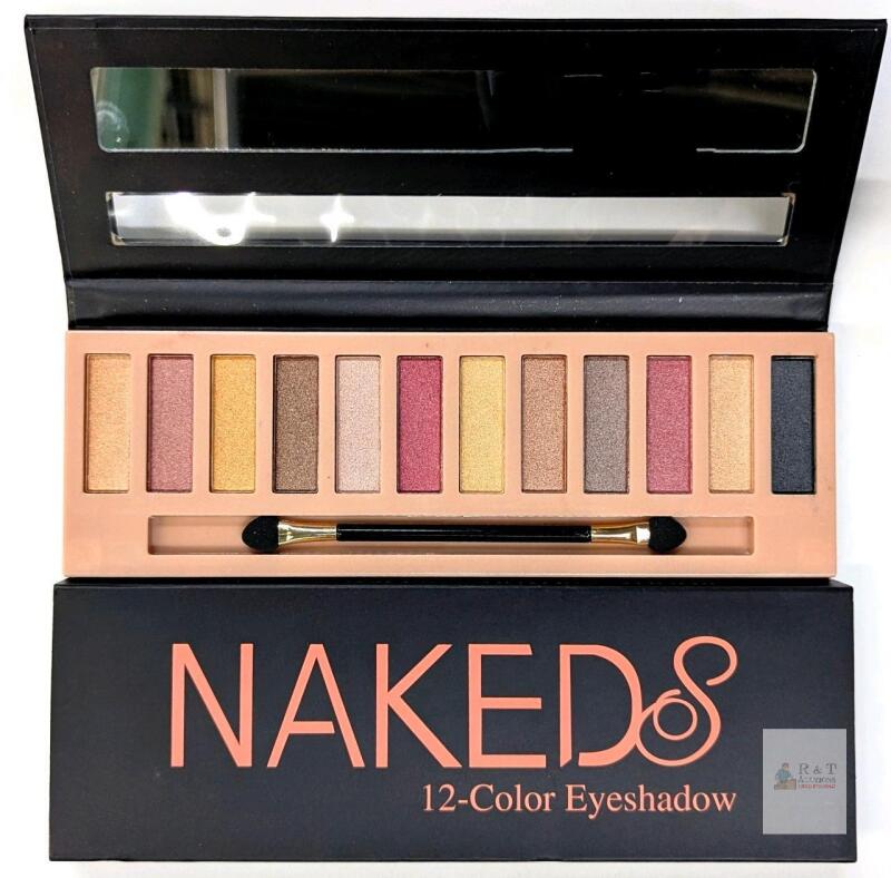 New Nakeds 12-Color Eyeshadow Palette With Applicator, 10.8g