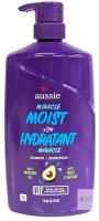 New Aussie Miracle Moist Shampoo With Avocado Oil, For All Hair Types, 778ml