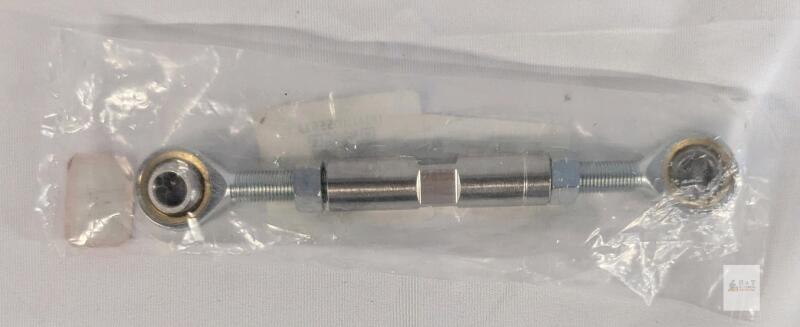 NEW Adjustable Alternator Rod End Link, 7in Overall, 3/8" Bore, Zinc-Plated, Turnbuckle, X004DQQWUZ