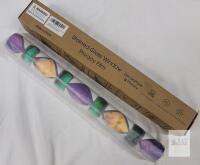 New - Buntglas-Folie Stain Glass Window Film , Measures 17"&times;39"