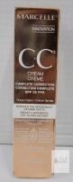 NEW Marcelle CC Cream SPF 35, 1.0 fl oz (30 ml), Lot 24J139, 12-in-1 Tinted Cream, Broad Spectrum UVA/UVB