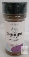 Crumps' Naturals Beef Sprinkles Dog Food Topper 4.2 oz (120g), High Protein, Made in Canada