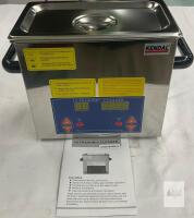 Kendal HB-S-23DHT Ultrasonic Cleaner, 6L, 42 kHz, 120W/100W, Stainless, Digital Timer, SN: 0040118122901000058