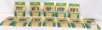 NEW TRAILMAKER 10 Count Crayons Boxed Set, Nontoxic, 12 Packs, Standard Size, Assorted Colors