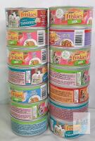 BB 26/27 Friskies Variety Pack Wet Cat Food, 12x156g (5.5oz)&mdash;P&acirc;t&eacute;, Prime Filets, Tasty Treasures, 2026&ndash;2027 Expiry