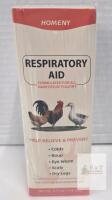 NEW EXP 12/27 HOMENY 4oz Poultry Respiratory Aid, All-Natural for Chickens, Ducks & Game Birds, Dropper & Spray