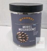 NEW WYHHNDY Dried Morel Mushrooms, 25g Jar, Non-GMO, Premium Whole, Exp 2026, B0F7XNVMKZ