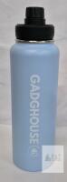 NEW GadgHouse 40 oz Stainless Steel Water Bottle, Light Blue, Insulated, Leak Proof, Serial X004MVSZ3D