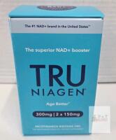 EXP 04/28 Tru Niagen NAD+ Booster, 300mg, 120 Vegetarian Capsules, Lot C5211901, Exp 04/2028