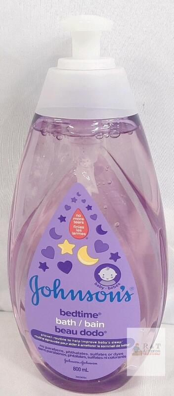 Johnson&rsquo;s Bedtime Bath 800mL Pump | No More Tears, Hypoallergenic, Baby Wash, Batch 30039784