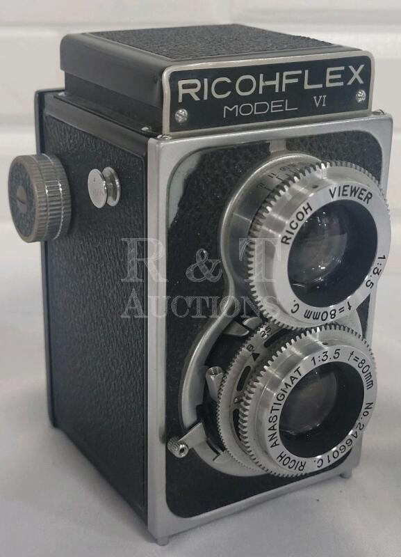 Vintage RicohFlex Model VI Camera Medium Format TLR Camera