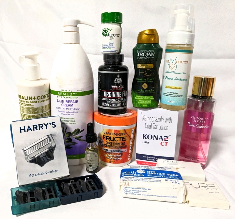 Assorted Supplements, Health & Body Supplies (As-Is)