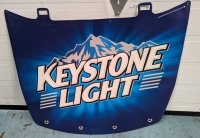 Keystone Light Metal Sign.