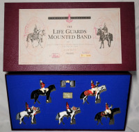 Wm Britains ' The Life Guards Mounted Band ' Toy Soldier Miniatures , Set 1