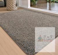 New DEXI Indoor Door Mat Front Entrance, 32x48 Non Slip Dirt Trapper Soft Entry Rug, Absorbent Washable Doormat for Inside Entryway Floor Carpet, Brown-Blue
