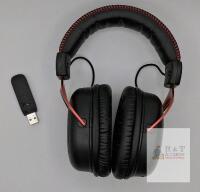 HyperX Cloud Flight Wireless Gaming Headset with USB Dongle, Over-Ear, Black/Red, PC/PS4/PS5 MIC NOT INCL