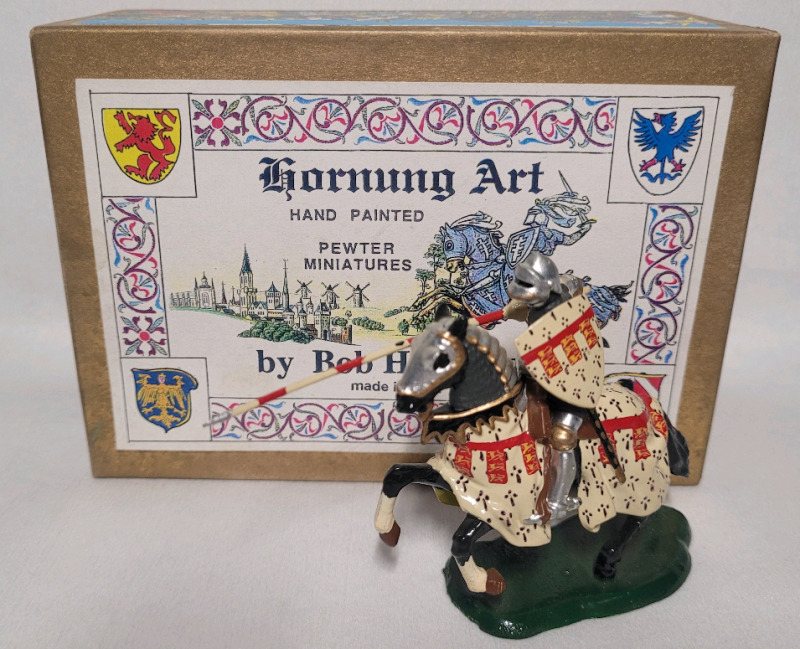 Britains Hornung Art Hand Painted Miniature ' Arthur, Count of Richemont ' w/Box