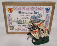 Britains Hornung Art Hand Painted Miniature ' Arthur, Count of Richemont ' w/Box