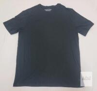 NEW Banana Republic Essential T-Shirt Men&rsquo;s Medium Black, 95% Cotton 5% Spandex, #1929441