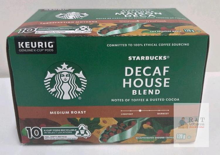 New Starbucks Defaf House Blend Medium Roast (BB 2026 JL 29)