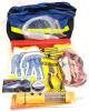 New Swpeet 13Pcs Car Roadside Emergency Kit, Safety Triangle Warning and Reflective Safety Vest, Jumper Cables, Tow Strap, Flashlight, Glove, Vehicle Auto Truck Safety Emergency Road Side Assistance Kits - 2