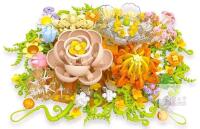 New JIE STAR JJ9066 Botanical Garden Dream Chaser Elf Building Block Set, 965 Pieces, 11.25"x8.65", Sealed