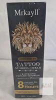 Mrkayll Tattoo Numbing Cream 2.1oz Lidocaine 5%, 8hr Relief, 25min Peak, Sealed Box