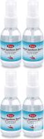 4 NEW SIPA Hand Sanitizer Spray, 1.69oz (50ml), Citrus Scent, Travel Size, Portable Moisturizing Portable Spray Bottle